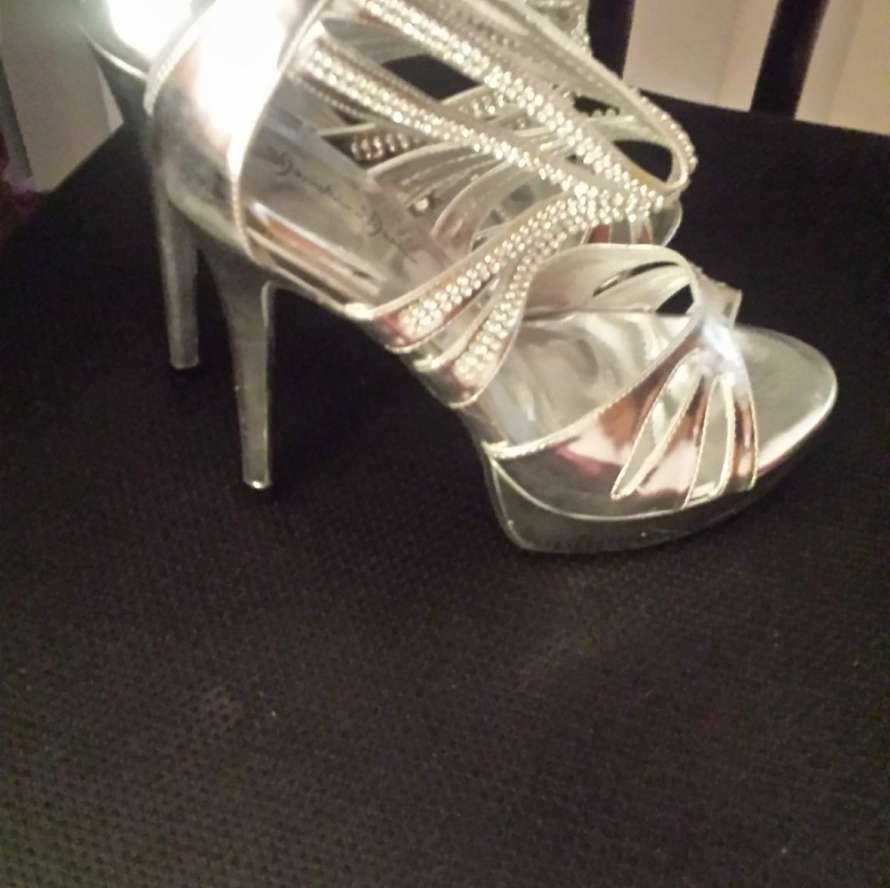 Women's Rhinestone Platform sandals